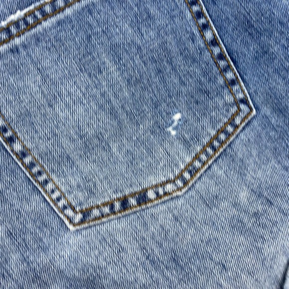 Billabong Coast Ryder Medium Wash Distressed Denim Jean Shorts Size 26 - Picture 8 of 12